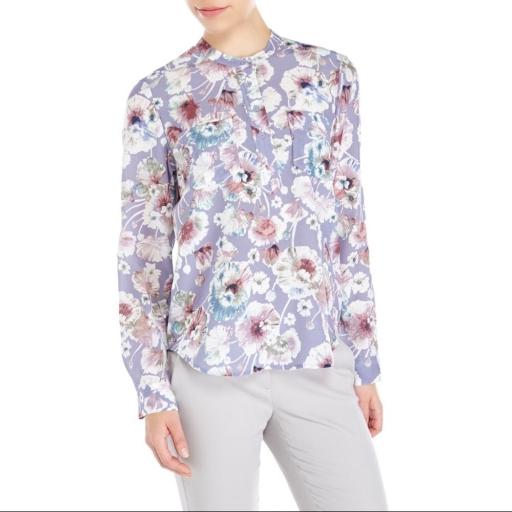 Rebecca Taylor Floral Blouse